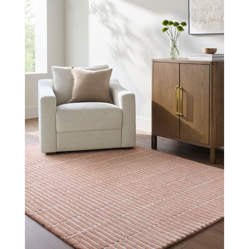 Tapis touffeté à la main Vista, Orange, Rectangle  8' x 10'
