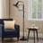 Alarna 58'' Bronze Arched Floor Lamp