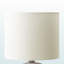 Lampe de table Galvin Moder Lighting ivoire en béton avec abat-jour crème, H 15,27 po x l 9,35 po x P 9,35 po