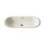 Iron Plains® Metal Oval Dual Mount Bathroom Sink with Overflow-27814160