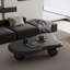 Table basse en forme de nuage avec 3 pieds sphériques, courbes élégantes pour les salons modernes-755348490-755348499