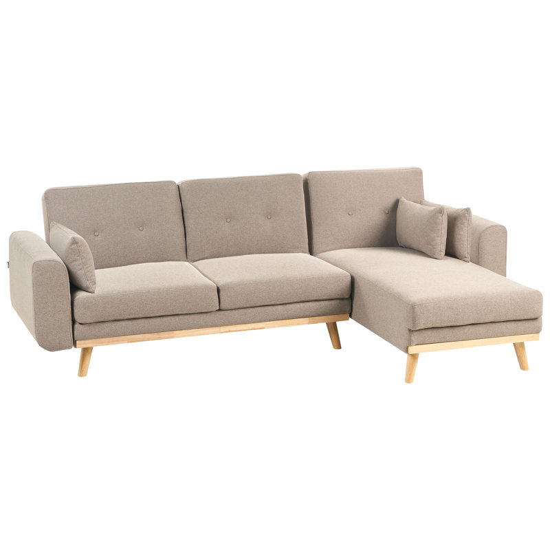 KAARINA 3 Seater Sofa Bed, Brown