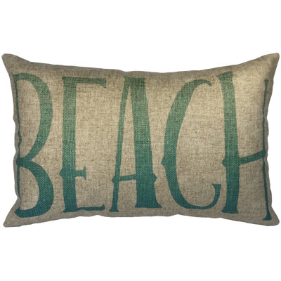 Linen Reversible Throw Pillow