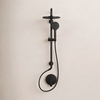 10" Wall Mount Rainfall Shower System
