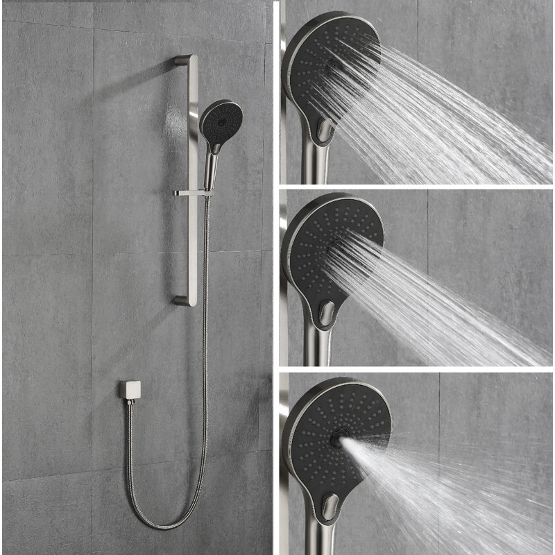Douche à main Performance avec barre coulissante et boyau d'arrosage de 59 pouces