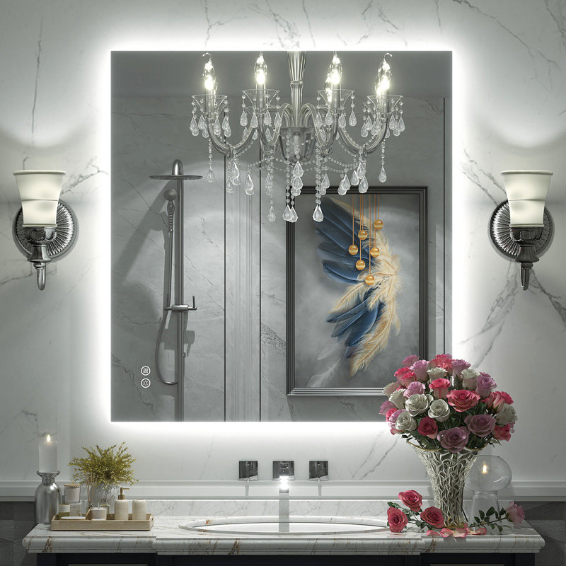 Miroir de salle de bain , 32 po x 28 po