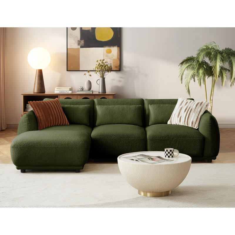 Latitude Run® Ballyrobert 4-Piece Upholstered Sectional