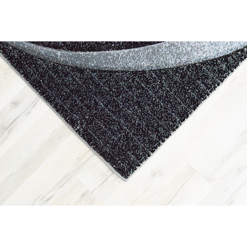Mccampbell Performance Abstract Indoor Rug, Rectangle 2'7" x 4'
