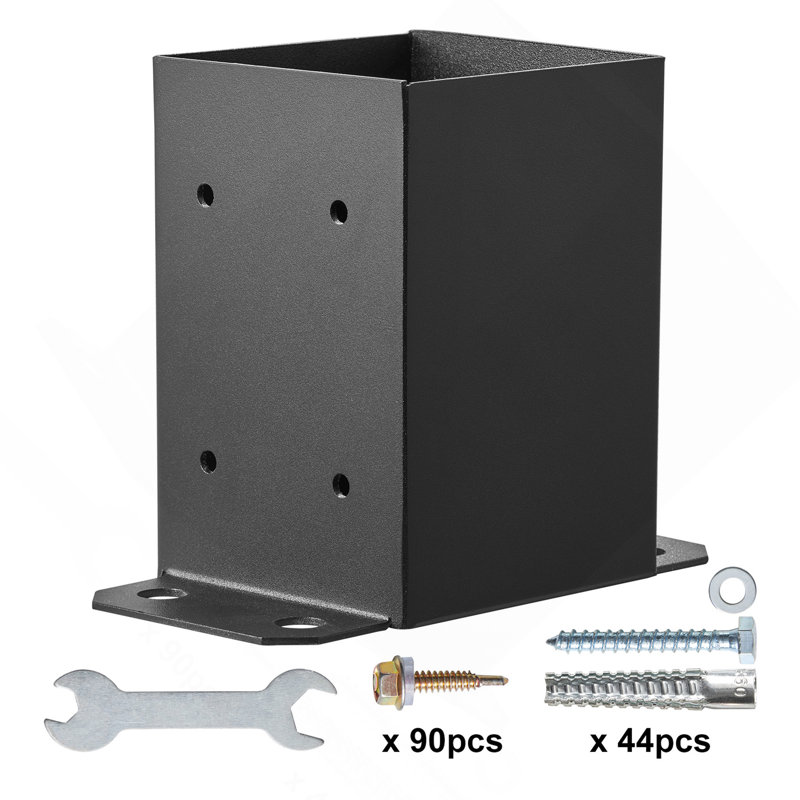 Paquet de 10 supports de poteaux 4X4