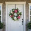 24" Hydrangea Wreath with Dahlias and Ivy