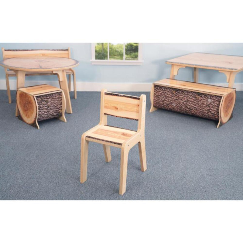 Chaise Nature Edge Live Edge, 14"