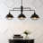 Antigone 3 - Light Oil Rubbed Bronze Kitchen Island Pendant