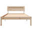 With LED Strip Lights With Headboard Solid Pine Wood-1210906017-1210906021