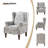 Anndi Upholstered Wingback Accent Chair-1446895736