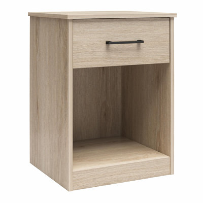 45cm W Manufactured Wood Bedside Table
