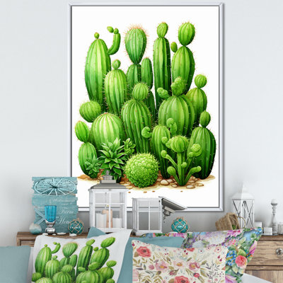 Cactus vert, désert I