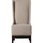 Chaise d'appoint rembourrée en lin Bacall-33246058