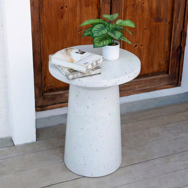 Table d'appoint d'extérieur H 24 "MGO Terrazzo