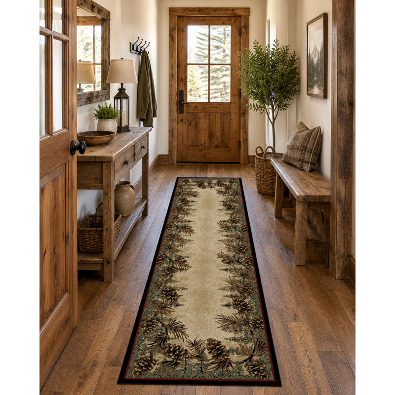 Seagle Floral Indoor Rug, Runner 2' x 8'