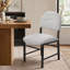 Chaise de salle à manger rembourrée (ensemble de 2)