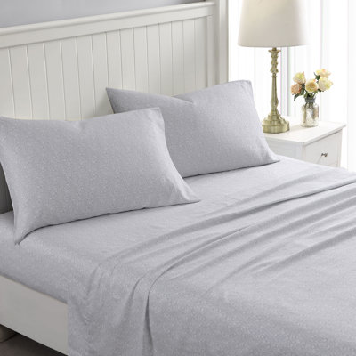 Laura Ashley Printed Cotton Sateen Sheet Set