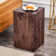 Plerre 19.7'' tall End Table & MDF Coffee Table with Stylish Texture Design