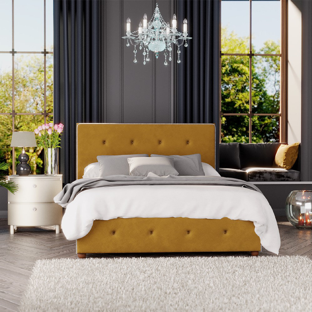 Upholstered Ottoman Bed