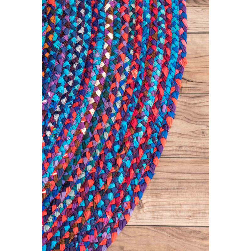 Crepuscolo Cotton Indoor Rug, Oval 3' x 5'