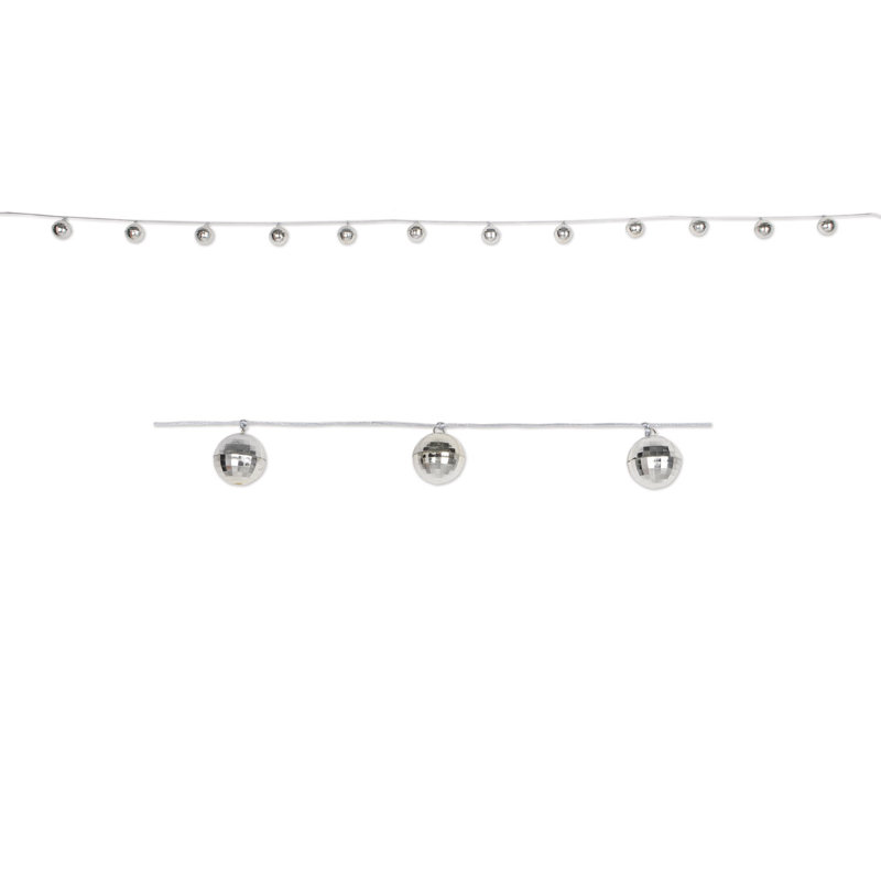 Disco Ball Garland - Pack of 12
