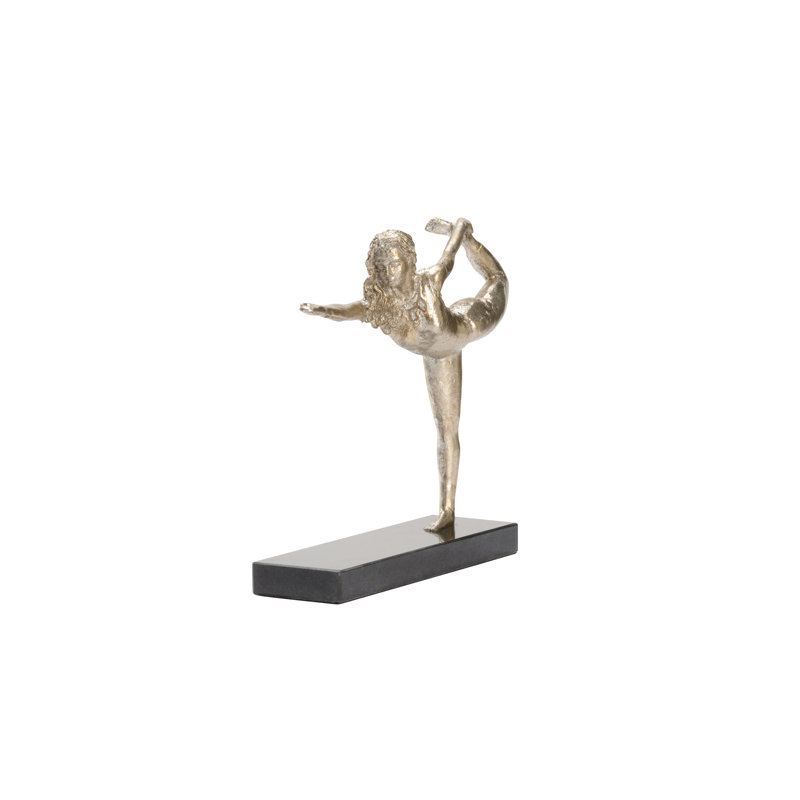 Figurine seigneur de la danse, Argent métallique