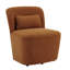 Fauteuil de chambre en polyester de 28,2 po Mayer