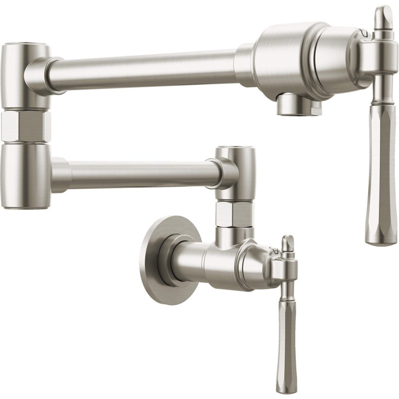 Tulham® Wall Mount Pot Filler, Stainless