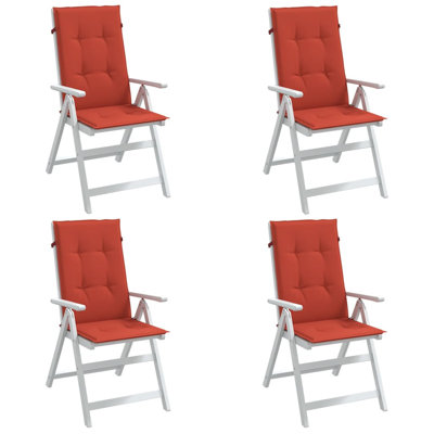 Latitude Run® Highback Chair Cushions 4 Pcs 47.2"X19.7"X2.8" Fabric