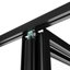 Porte pliante en aluminium à 3 panneaux KaMic EliteFold avec charnières et roulettes cachées, conception pliante de gauche à droite-109044276-109044277-109044281