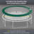 Soozier Plastic Frame Pad Compatible With Round Trampoline-40150990-40150991