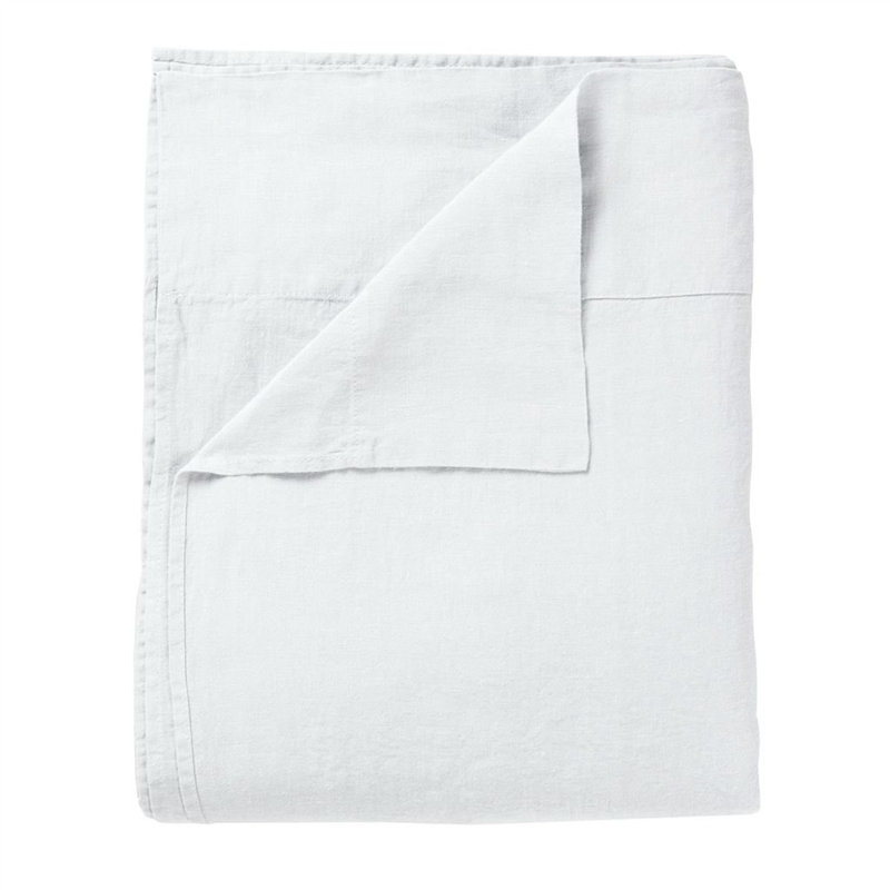 Biella Linen Flat Sheets, Alabaster, King Flat Sheet