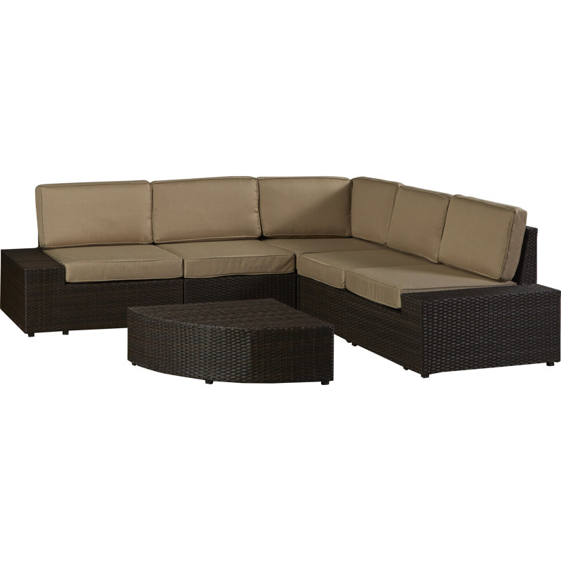 Graine 4 - Person Patio Conversation Set with Cushions