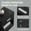 Bedside Table, Side Table with Drawer, Handle, Open Compartment-305215540