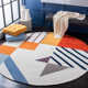 Tripoli Hand Tufted Wool Ivory/Multi Rug