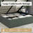 Denicolais Hydraulic Lift Up Upholstered Storage Bed with Wingback Headboard-1547883902-1551194782