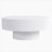 Modern Minimalist Round Coffee Table | 6.8'' Thick Fluted Tabletop | Sturdy Base | Easy Assembly for Living Room-43810867