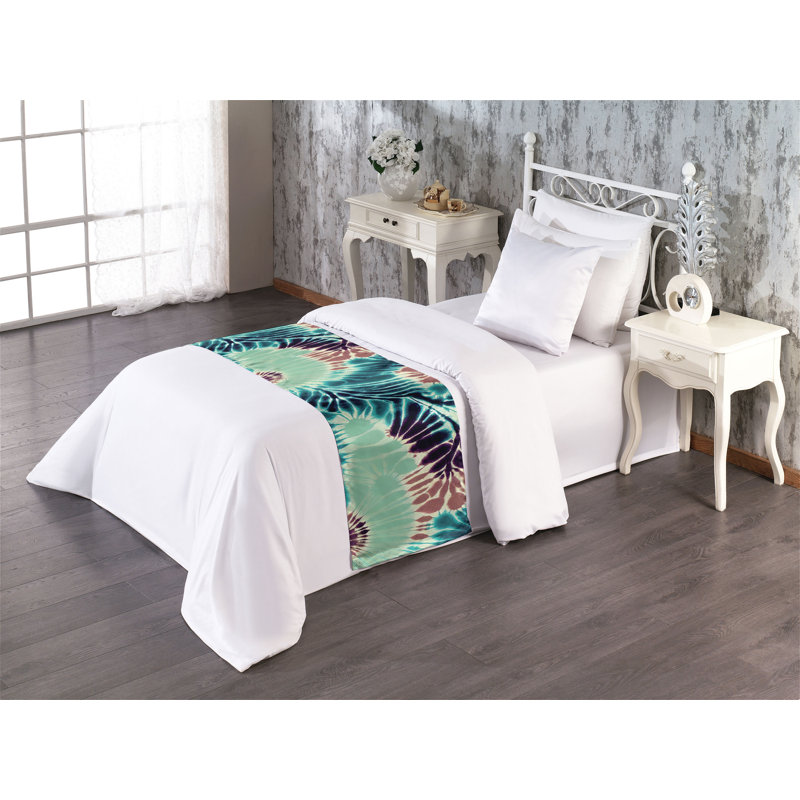 Tapis de lit Ambesonne Trippy Nostalgic Swirls, Lit simple