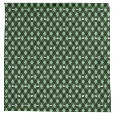 Nappe argyle crânes Avicia