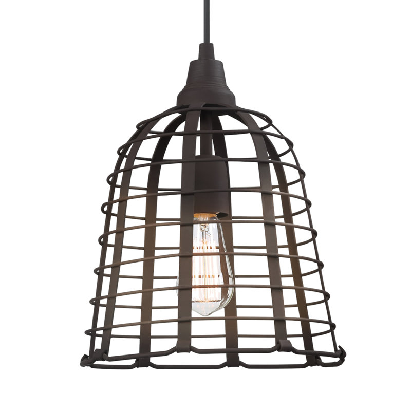 1 - Light Black Lantern Pendant