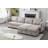 Toxi Upholstered Modular Sectional Sofa with Reversible Ottomans-382000899
