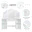 Coiffeuse avec miroir Clearview-1176622724