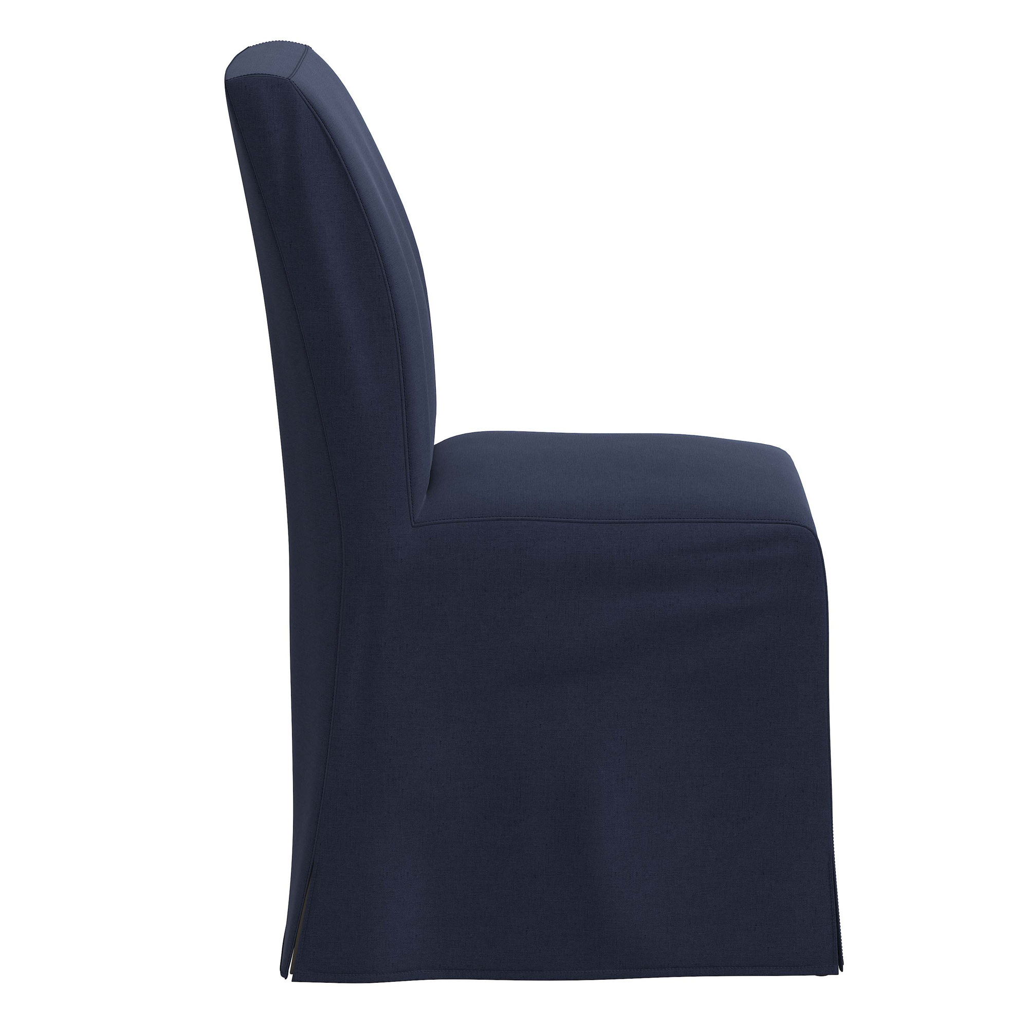 Sumatra Upholstered Parsons Chair, Xavier Navy