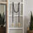 Mango Wood Handmade Hexagon Carved Geometric Long Beaded Garland with Tassel-71097646