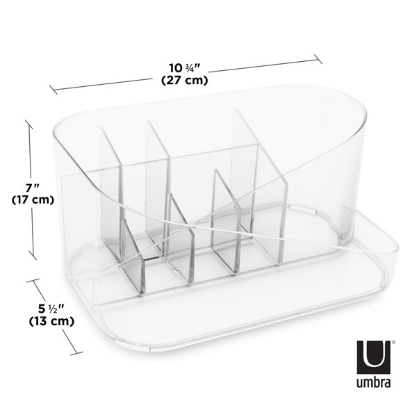 Umbra Glam Cosmetic Organizer - Clear