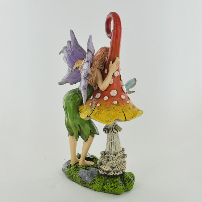Elsa Fairies Weather Resistant UV Resistant Rust Resistant Plastic Garden Statue